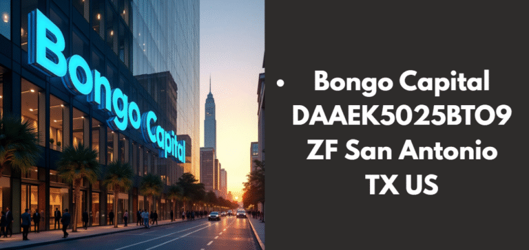 Bongo Capital DAAEK5025BTO9ZF San Antonio TX US