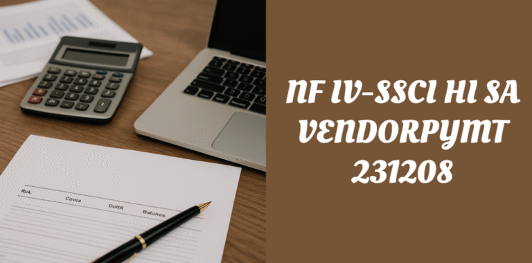 NF IV-SSCI HI SA VENDORPYMT 231208