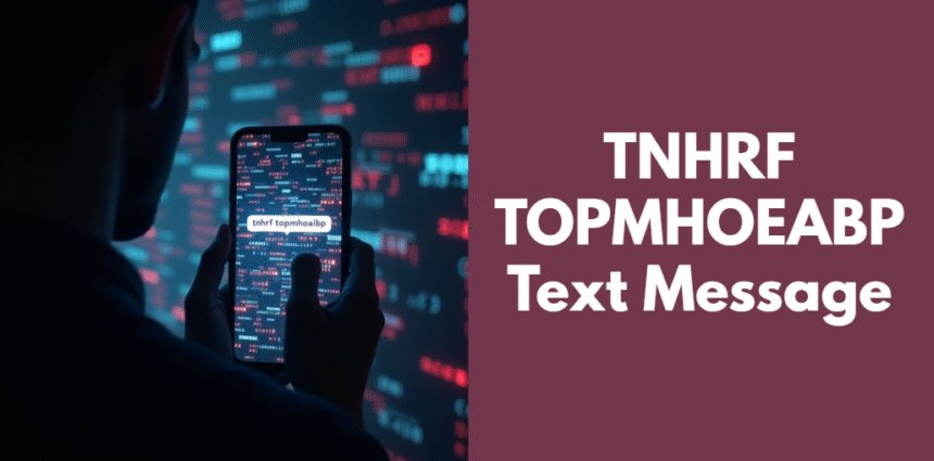TNHRF TOPMHOEABP Text Message