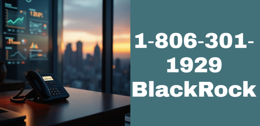 1‑806‑301‑1929 BlackRock